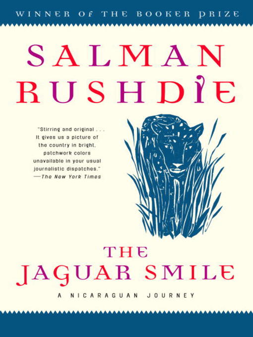 Title details for The Jaguar Smile by Salman Rushdie - Available